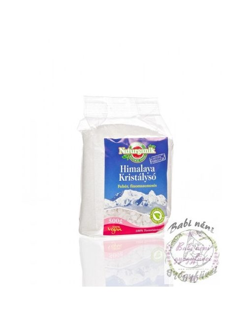 Naturmind (Naturganik) Himalaya só finom, fehér 500g