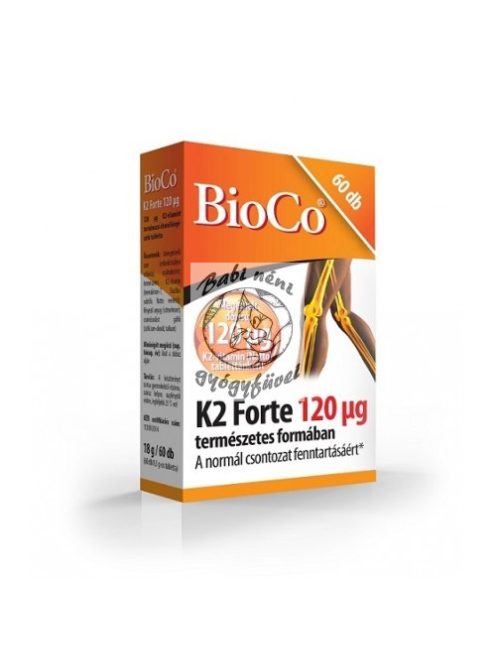 BioCo K2-vitamin Forte 120 µg 60db