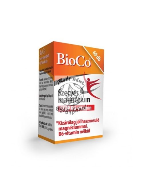 BioCo Szerves Magnézium STOP B6 60db