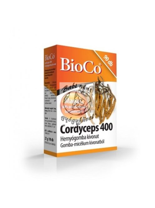BioCo Cordyceps 400 Hernyógomba kivonat 90db
