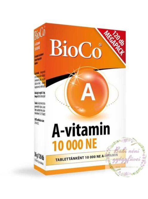 BioCo A-vitamin 10000NE 120db