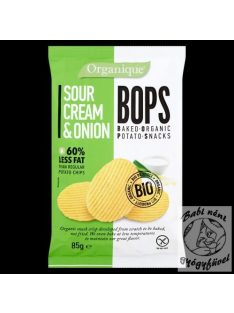 Organique Bio Burgonyás snack, Tejfölös-hagymás