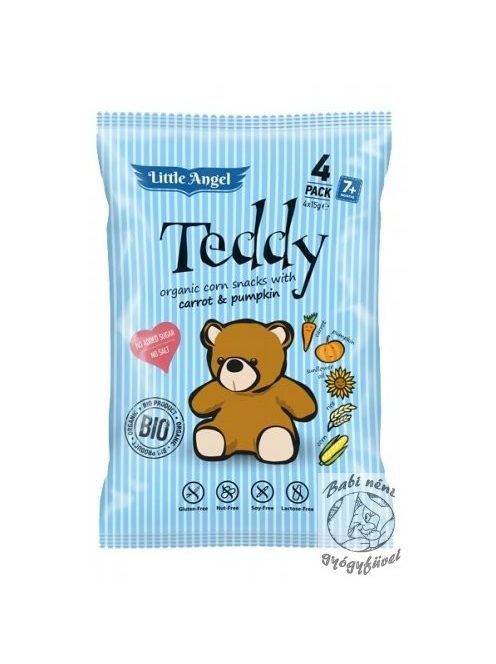 Teddy Bio kukorica snack 4x15g