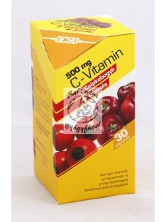   OCSO 500mg C-vitamin + csipkebogyó + acerola kapszula (30db-os)