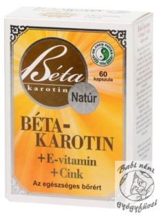   Dr. Chen Béta-karotin + E-vitamin + Cink lágyzselatin kapszula