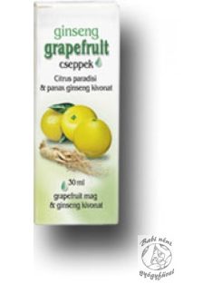 Dr. Chen Grapefruit cseppek ginsenggel (30ml-es)