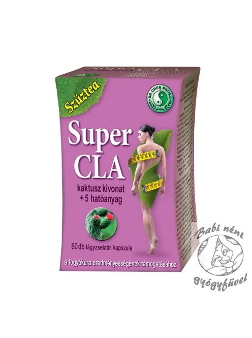 Dr. Chen Szűztea Super CLA kapszula - 60db