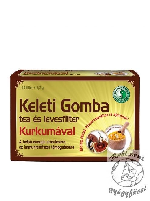 Dr. Chen Keleti Gomba tea és levesfilter Kurkumával - 20db