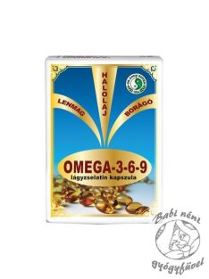 Dr. Chen Omega 3-6-9 lágyzselatin kapszula - 30db