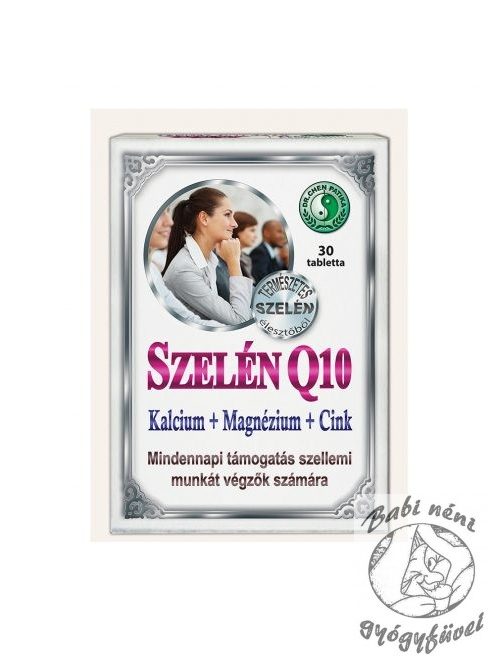 Dr. Chen Szelén Q10 Kalcium + Magnézium + Cink tabletta - 30db