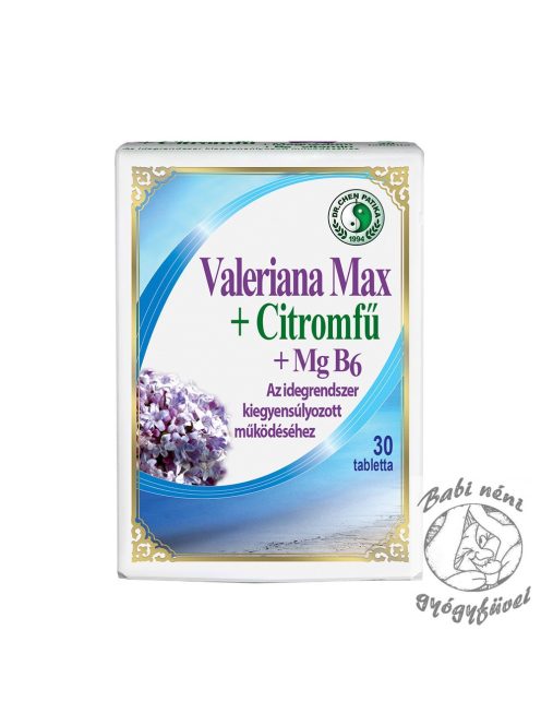 Dr. Chen Valeriana MAX tabletta - 30db