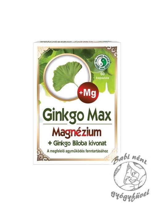 Dr. Chen Ginkgo Max kapszula Magnéziummal - 60db