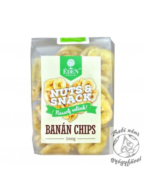 Éden Prémium Nuts&Snack Banánchips 100g