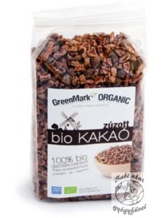 Greenmark Bio Kakaóbab, zúzott, 150g