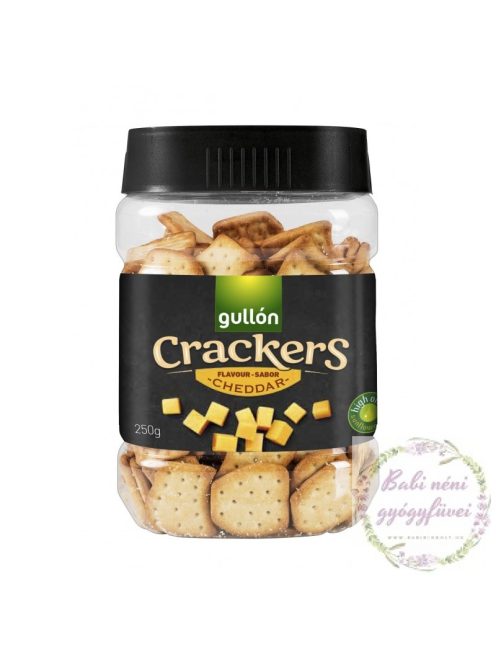 Gullon Cheddar sajtos cracker 250 g