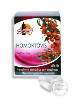 Homoktövis kapszula 60db