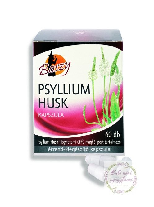 Psyllium Husk - egyiptomi útifű maghéj por - kapszula 60db