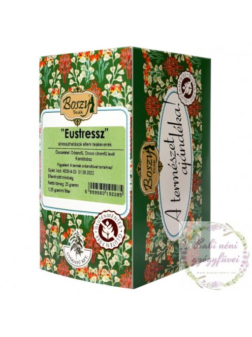 Gyógyfű Eustressz filteres tea