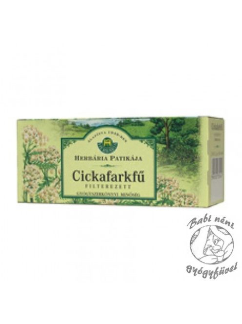 Herbária filteres Cickafark (25db-os)