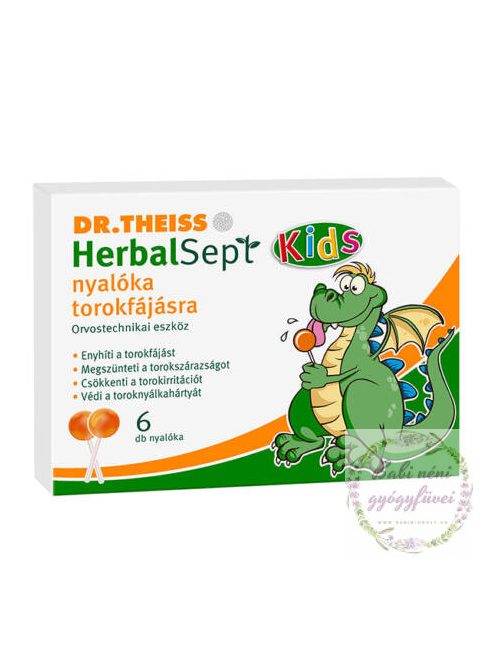 Dr.Theiss HerbalSept nyalóka torokfájásra 6 db