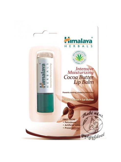Himalaya Cocoa Butter Lip Balm (4,5 g) Kakaóvajas intenzív hidratáló ajakbalzsam