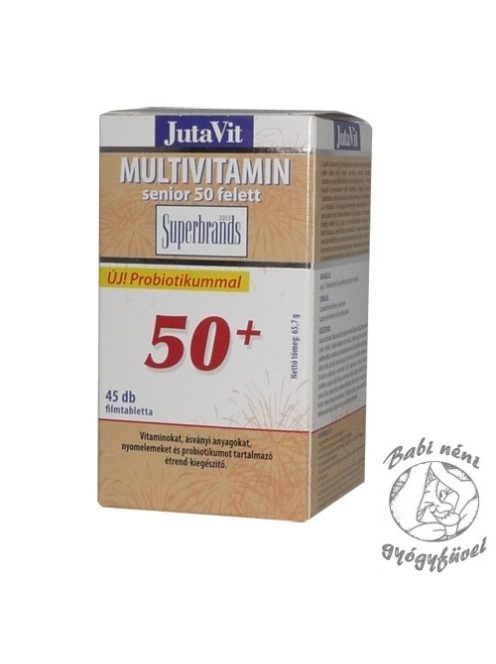 JutaVit Multivitamin 50 év felettieknek, 45db