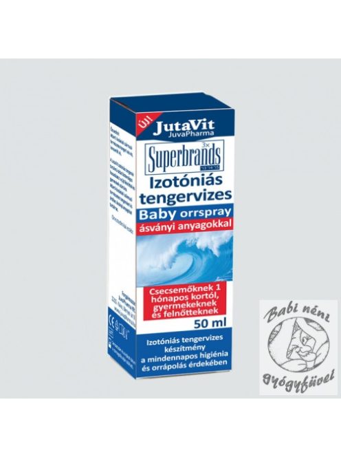 JutaVit Izotóniás Tengervizes Baby orrspray 50 ml