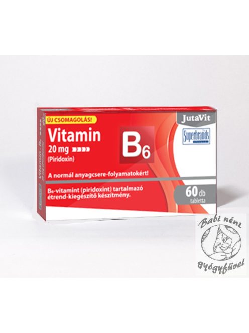 JutaVit B6 Vitamin 20mg