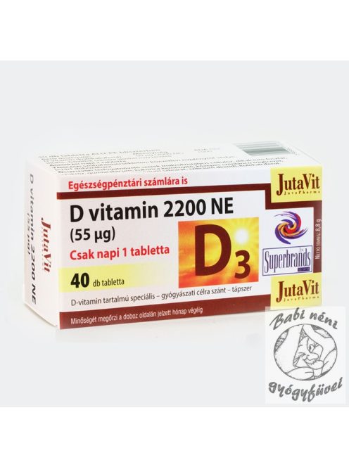 JutaVit D-vitamin 55μg 40db