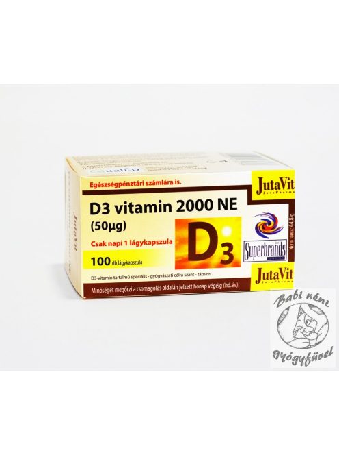 JutaVit D-vitamin 50μg 100db