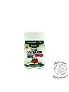   JutaVit C-vitamin 500mg nyújtott kioldódású + csipkebogyó + D3 vitamin + Cink 45x