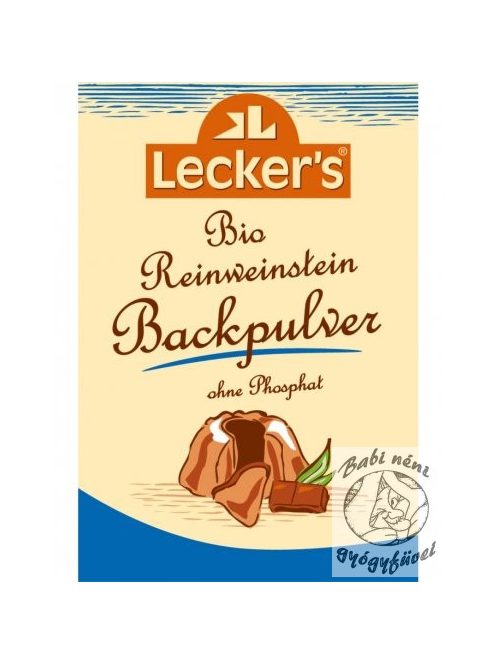 Lecker's Bio Borkő sütőpor 4x21g