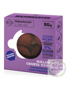 Majomkenyér Málnás-csokis keksz 50g