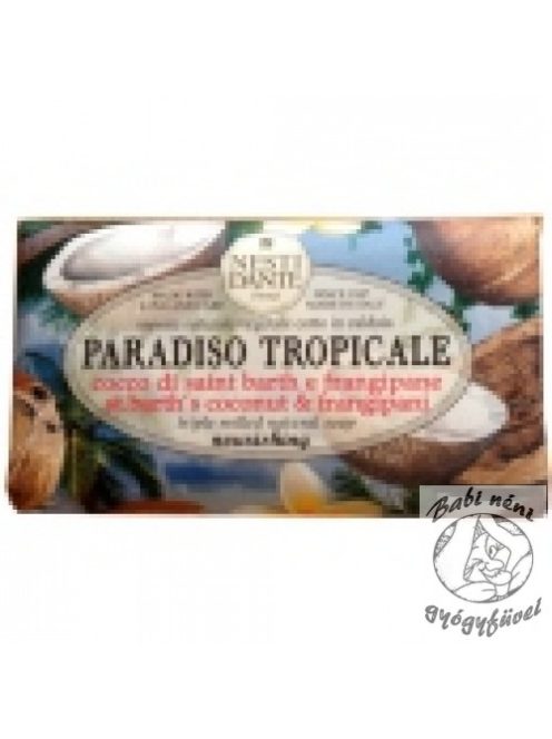 Nesti Dante natúrszappan - Paradiso Tropicale - Kókusz-Frangipani 250g