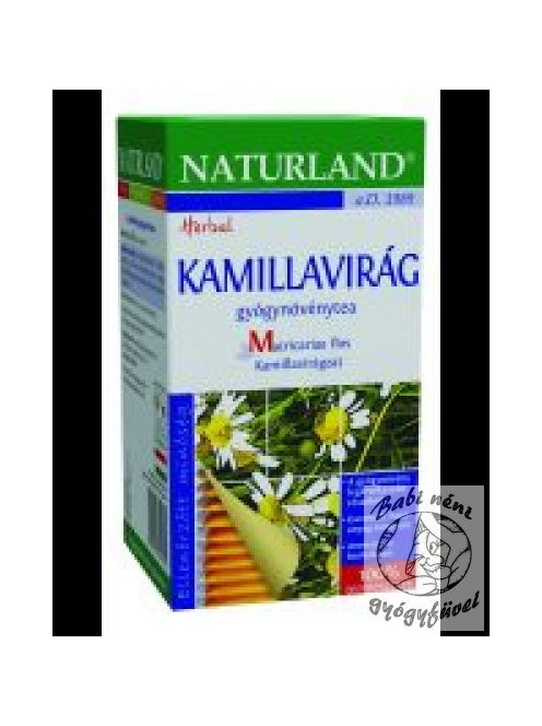 Naturland Kamillavirág tea (25 db-os)