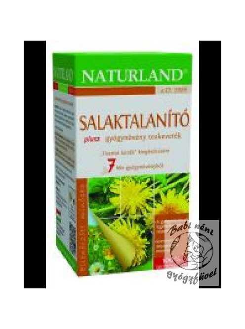 Naturland Salaktalanító plusz teakeverék (25 db-os)