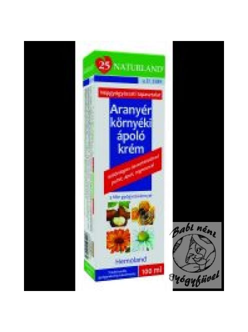 Naturland Aranyér környéki ápoló krém (100 ml)