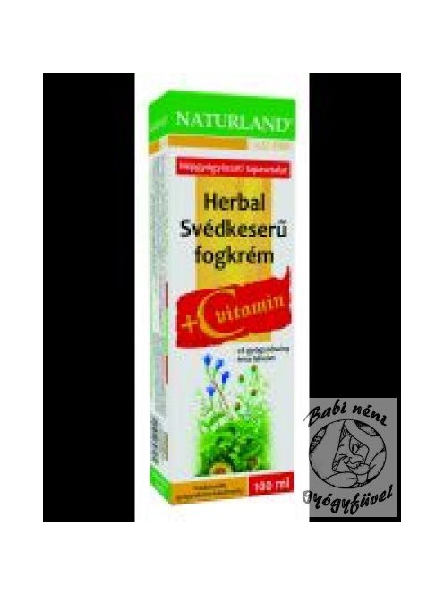 Naturland Herbal Svédkeserű fogkrém + C-vitamin (100 ml)