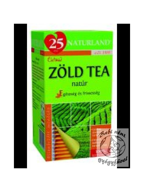 Naturland Zöld tea filteres (20 db-os)