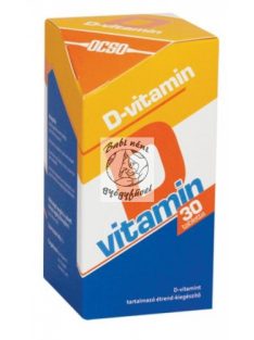 OCSO D-vitamin 30 tabletta