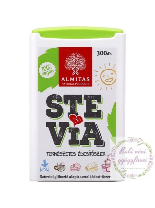 Almitas Stevia tabletta 300db