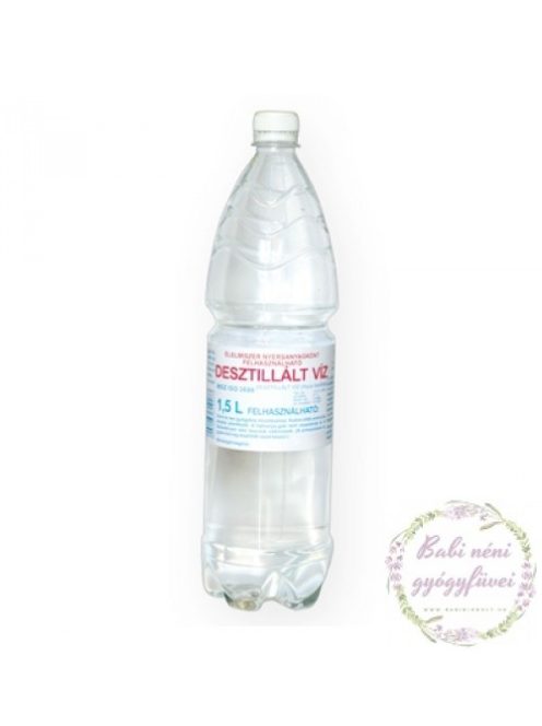 Desztillált víz (1,5 L)