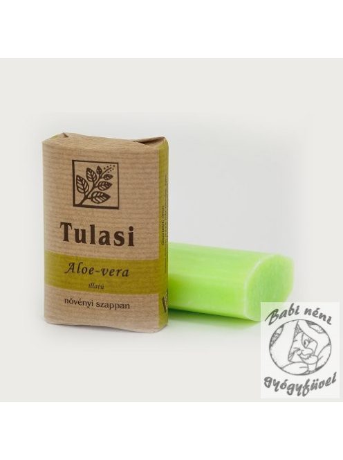 Tulasi Aloe vera ovális szappan
