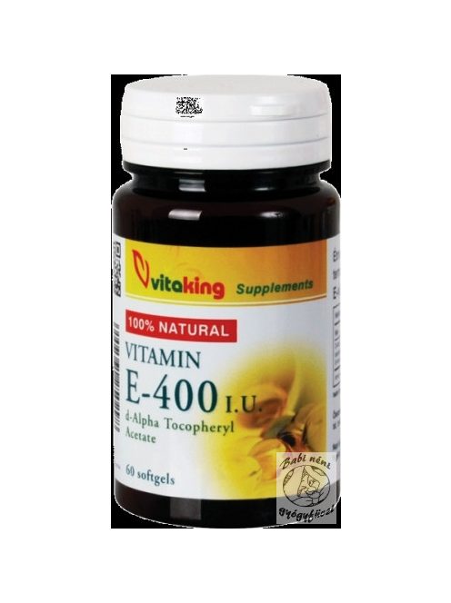 Vitaking E-vitamin 400NE természetes (60)