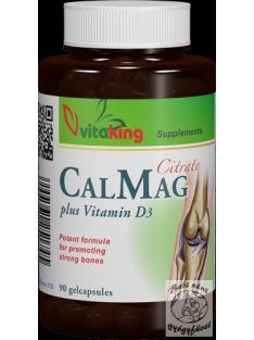 Vitaking CalMag citrát + D-vitamin (90)