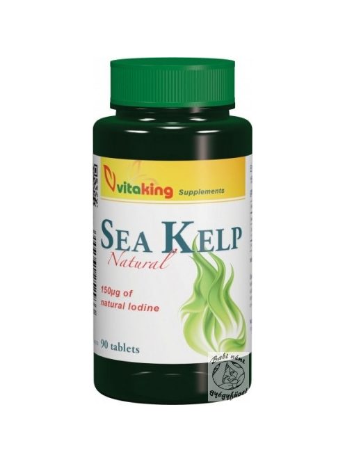 Vitaking Kelp (jód) nyomelem tabletta (90)